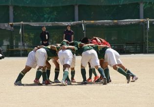 試合前の円陣